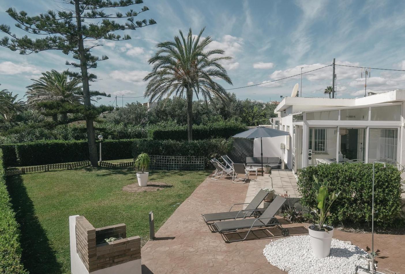 Casa Vesalia A 1A Linea De Mar Con Aa Y Wi-Fi. Villa Vinarós Exterior foto
