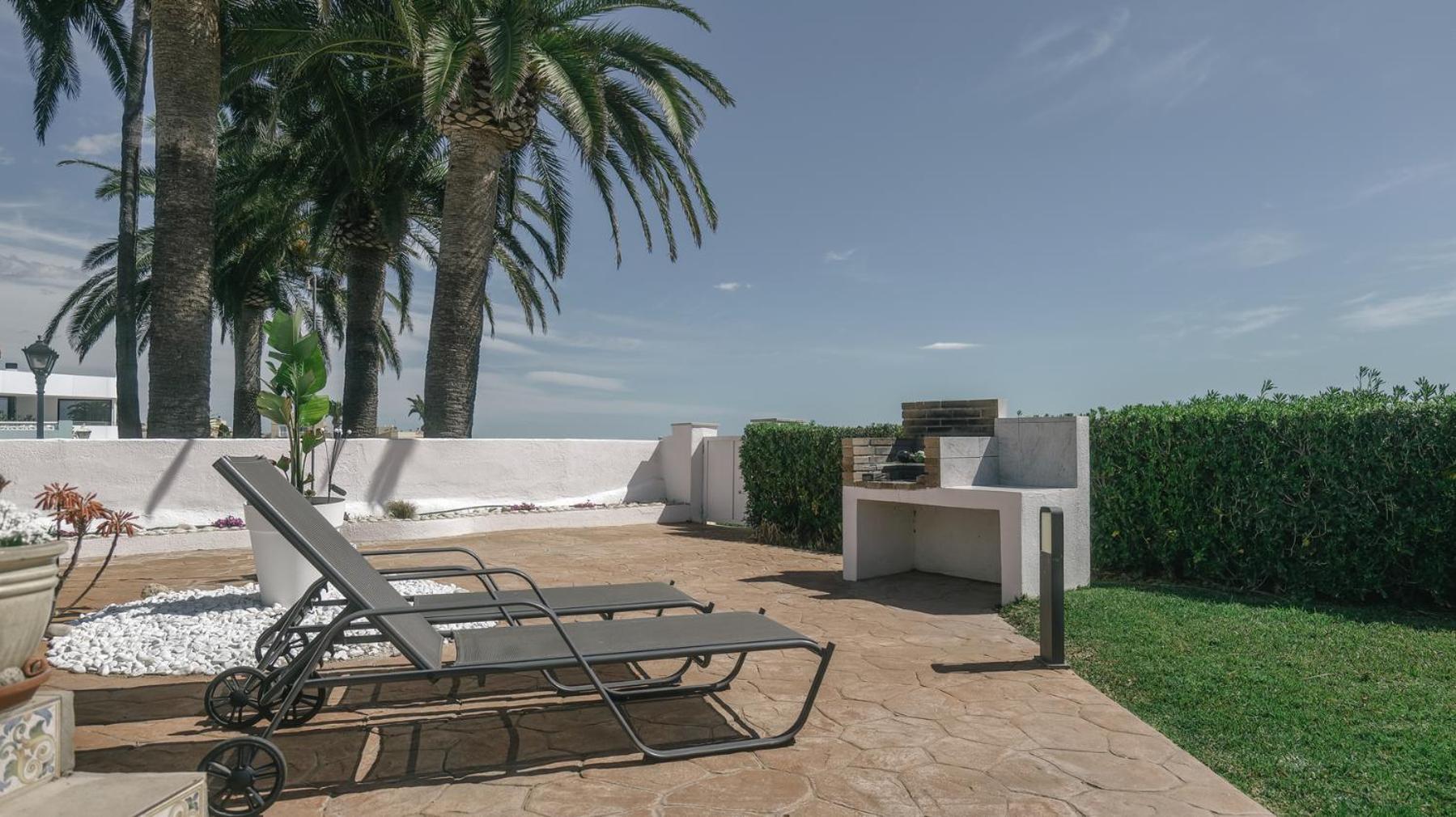 Casa Vesalia A 1A Linea De Mar Con Aa Y Wi-Fi. Villa Vinarós Exterior foto